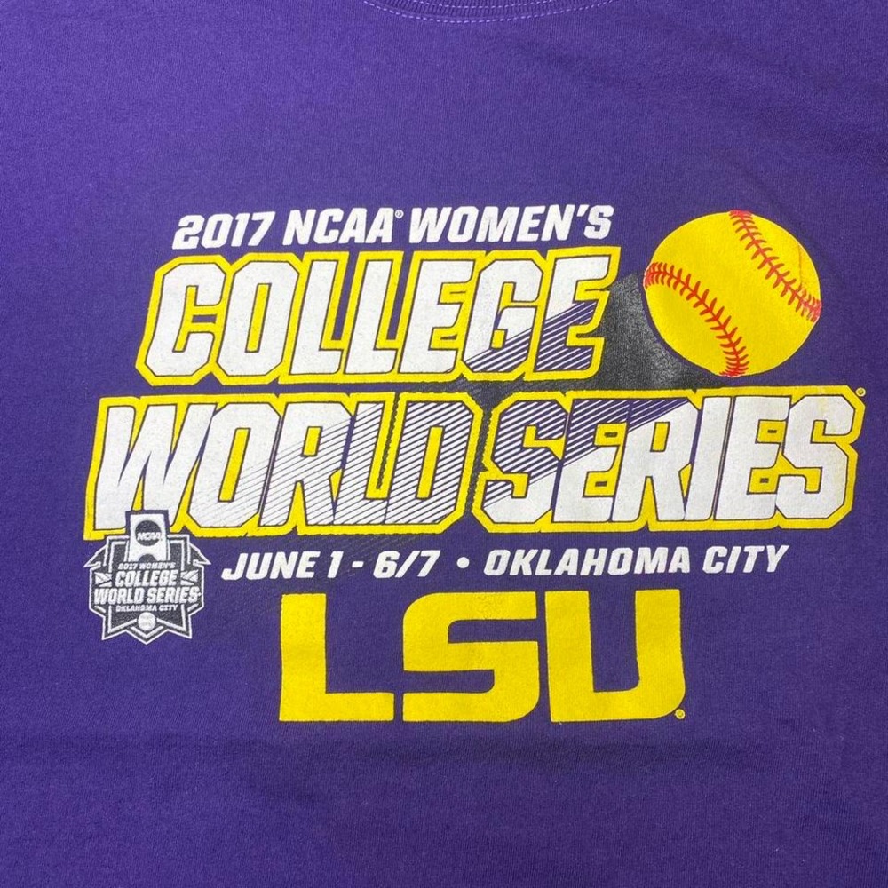 2017‎ LSU Tigers College World Series baseball shirt